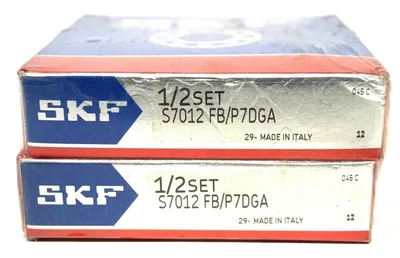 NEW SET SKF S7012 FB /P7DGA BEARINGS S7012FBP7DGA