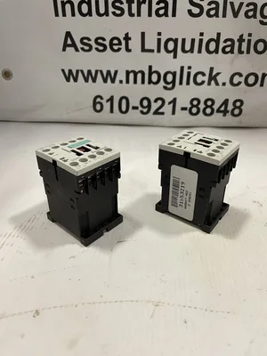 Siemens 60947-4-1 IEC Contactor 22A AC-1 9A AC-3 -Lot of 2