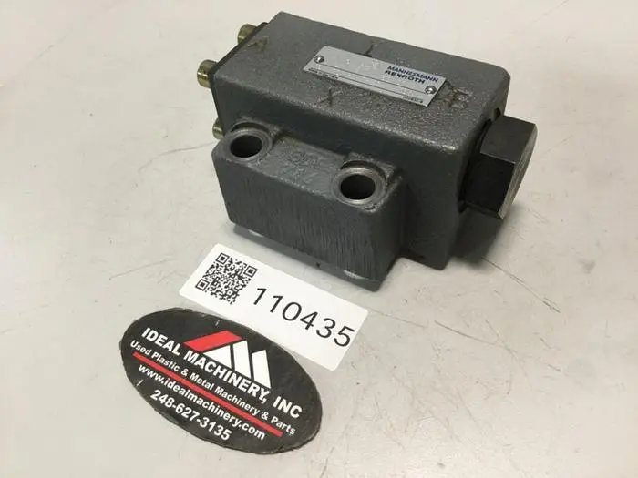 Used MANNESMANN REXROTH SL10PA142K08 Valves/Fittings Michigan US | Ideal Machinery #601505