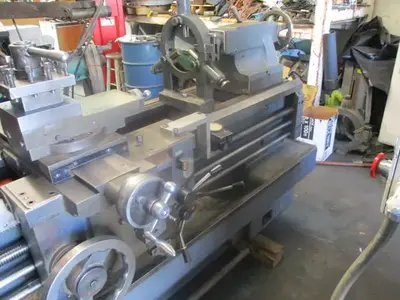 20.5" x 60" Webb, gap bed engine lathe, tooling