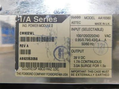 USED FOXBORO CM902WL