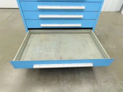 Nu-Era Modular Tool Storage Cabinet 11 Drawer 45x28x61" Stanley Vidmar