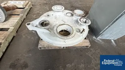 USED MTI 1500 Liter MTI Mischtechnik High Intensity Mixer, 450 HP, Model M1500S