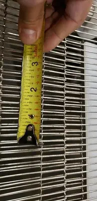 Washer, Belt, 42" x 100", Stainless Steel, Innotech, 2-Zone #5861449