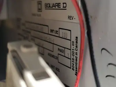 USED SQUARE D MODEL 6