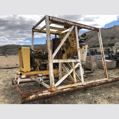 Skid Mounted 40in x 8in Rotary Pulverizer