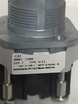 Used ALLEN-BRADLEY 800T-J20A Switch Parts Ohio US | Surplus Asset Holdings #1553577