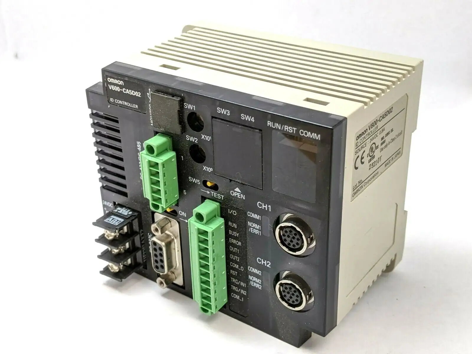 New | in-Stock OMRON ID CONTROLLER 24VDC 0.8A Industrial Controls | Maverick Industrial Sales #1108802