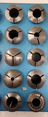 5C COLLET SET (30 PIECES) - VARIOUS SIZES & BRANDS (HARDINGE, ROYAL, EMCO)