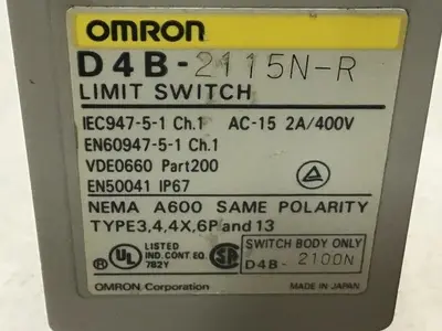 USED OMRON D4B-2115N-R