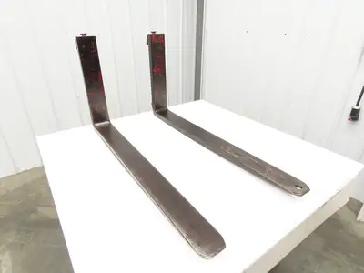 Kenhar K2100U 4x42" Class 2 Steel Forklift Forks 16" Carriage 1-Pair