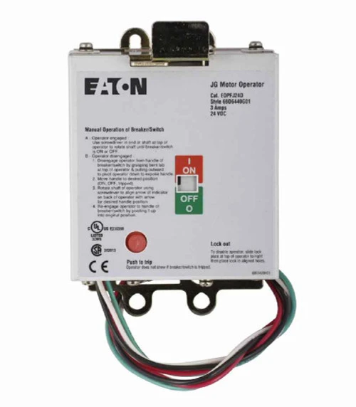 Eaton EOPFJ24D Circuit Breaker Electrical Motor Operator, 24 Vdc, JG-Frame [New]