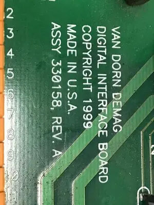 USED VAN DORN PC330-158 330-158