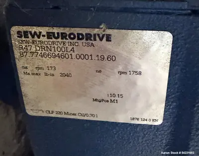 USED AMERICAN PROCESS SYSTEMS DRB 18