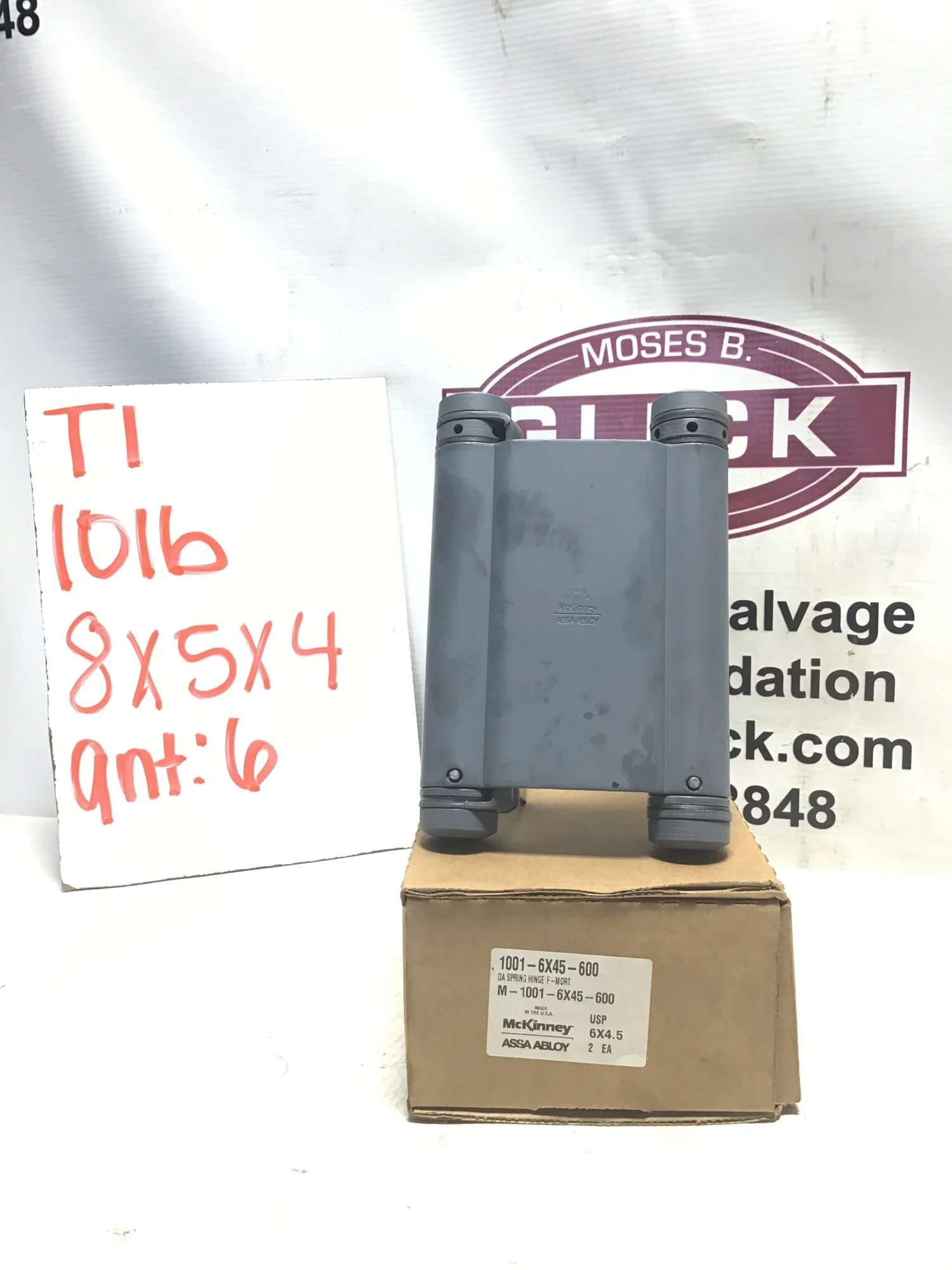 Pair of Mckinney Assa Abloy DA Swinging Door Spring Hinges F-mort