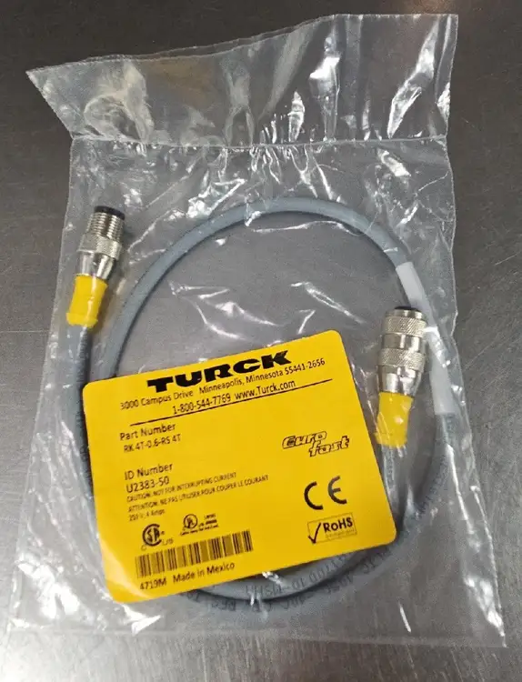 Used Turck Turck RK 4T-0.6-RS 4T. PLC Processors | Palmetto Automation #1154243