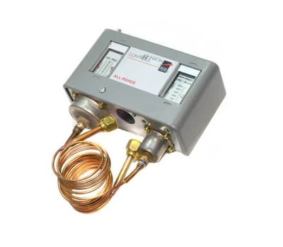 Johnson Controls P70LB-6C Dual Pressure Control, LS 12-80 psig, HS 100-500 psig [New]