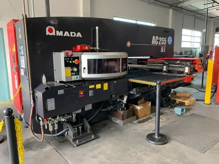 Used 2008 AMADA AC-255NT Turret Punches Illinois US | BLUMBERG MACHINERY COMPANY #471016