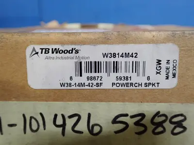 USED TB WOODS W3814M42SF