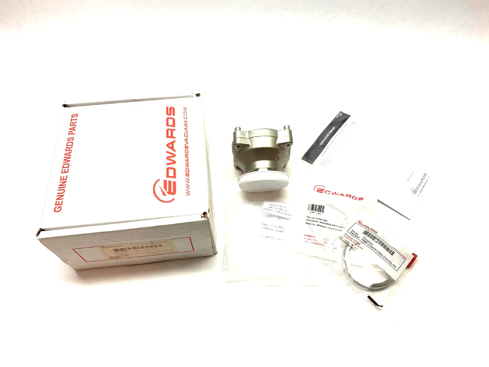 USED EDWARDS CHECK VALVE KIT NW50