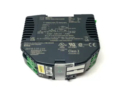 Used MURRELEKTRONIK MICO ELECTRONIC CIRCUIT PROTECTION 2-CHANNEL Misc Industrial Equipment | Maverick Industrial Sales #1111022