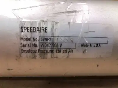 Speedaire 5VNP2 Double Acting Air Cylinder 2.5″ Bore 18″ Stoke 150PSI