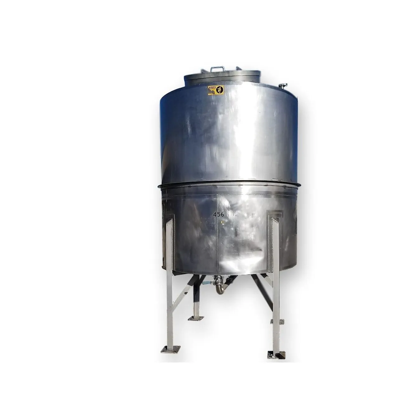 Used 1,200 Gallon Stainless Steel Liquid Tank