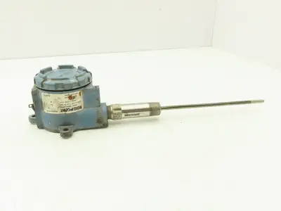 Rosemount 644HAE5J6F6XA Thermocouple 7" Probe Temperature Sensor 1/2" NPT