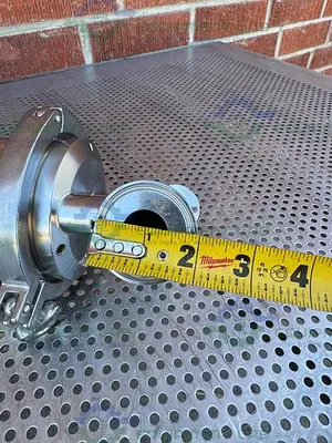 USED SARTORIUS HU12U7TX54SOS STAINLESS STEEL FILTER HOUSING 150 PSIG
