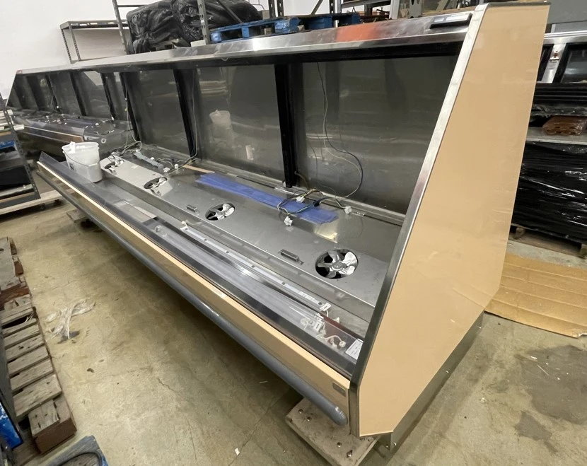 130-0141 Barker BDPF-R 12’ Remote Refrigerated Self Service Multi Deck Cooler