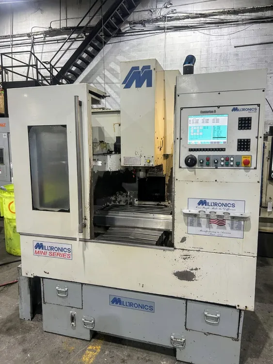 Used 2002 MILLTRONICS RW12 Vertical Machining Centers Ohio US | McKean Machinery Sales #833975