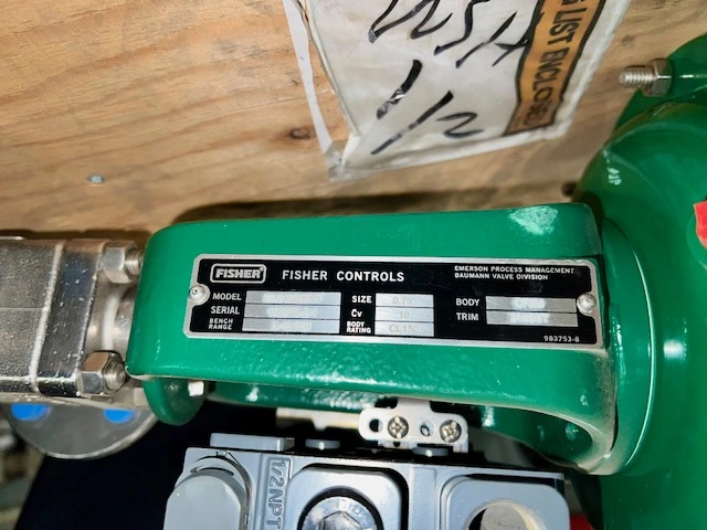 Used Fisher Baumann 32.24588SVF Valves/Fittings Minnesota US | Peak Machinery, Inc. #285287
