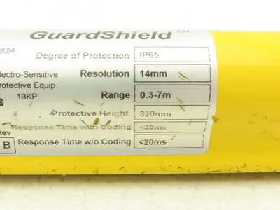 Allen Bradley 440L-R4J0320YD Light Curtain Guardmaster Transmitter Ser A Rev B