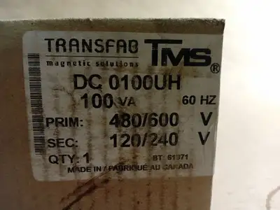 NEW TRANSFAB TMS DC0100UH