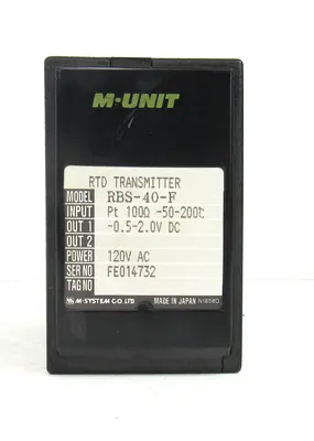USED M-SYSTEMS RBS-40-F