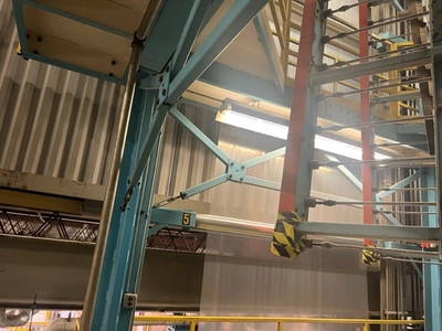 1995 BRAMPTON ENGINEERING 104" OSCILLATING HAUL OFF Nips & Cast Units, Primary Nips | Mark One Machinery (3)