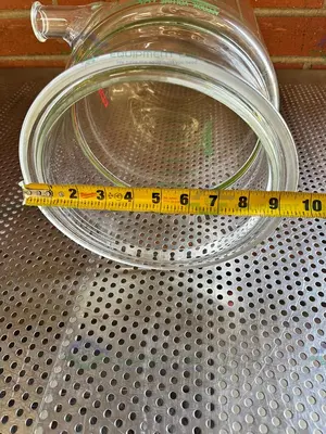 Used CHEMGLASS 7456 JACKETED PROCESS REACTION VESSEL 10 LITER Glassware - Other California US | Equipment Lab #1407298