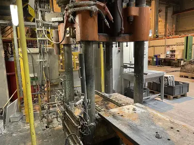 USED HL 450 TON 4 COLUMN PRESS