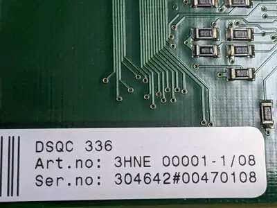 USED ABB S4CPLUS ETHERNET BOARD DSQC336