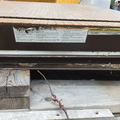 Vestil 99-135-036 Premium Truck Scissor Dock Lift 1440/1740RPM 50/60Hz 3PH 6.5HP