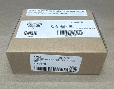 NEW AutomationDirect D2-08TR