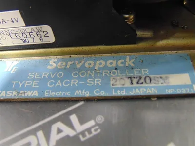 Yaskawa CACR-SR20TZ0SM Servopack Servo Controller CACR-SR20TZ6SM Used
