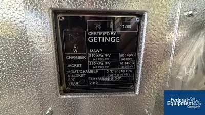 USED Getinge Getinge Sterilizer, Model GE 152025
