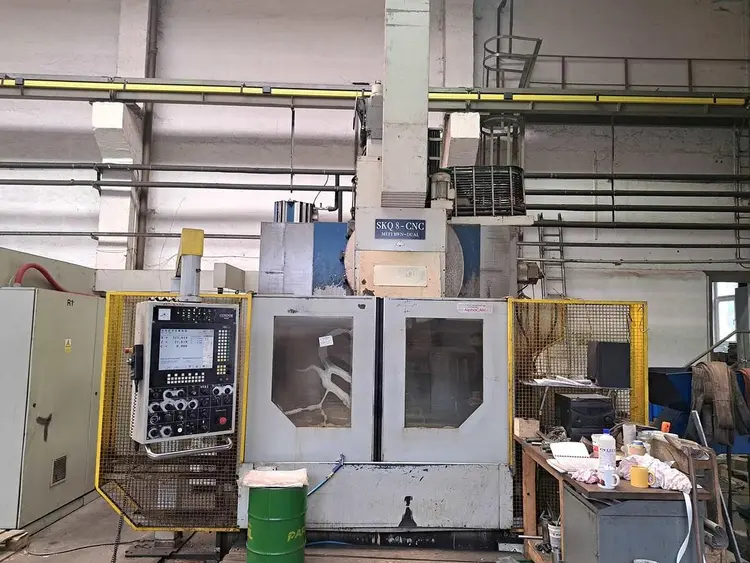 Used 1980 TOS SKQ 8 CNC Vertical Boring Mills (incld VTL) CZ | Amaron s.r.o. #1262083
