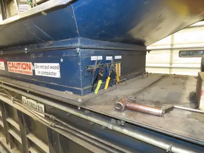 MaxPak Horizontal Cardboard Box Baler 48x42x72" Compactor Recycler 30Hp 460V