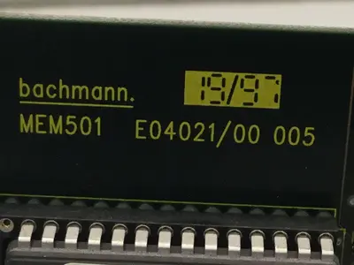 USED BACHMANN ELECTRONIC MEM501