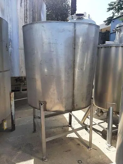 Tank, 360 Gallon, 316 Stainless Steel, FT/DB, 48" x 46" #S744704