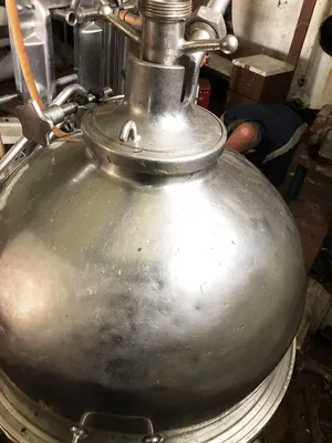 Westfalia MM 9004 warm milk separator, 316SS.