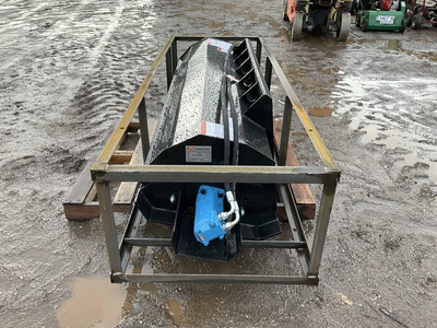 Used MOWER KING ECSSTR072 ROTOTILLER SKID STEER ATTACHMENT, Rotary Tillers Michigan US | Miedema Asset Management Group #1341213