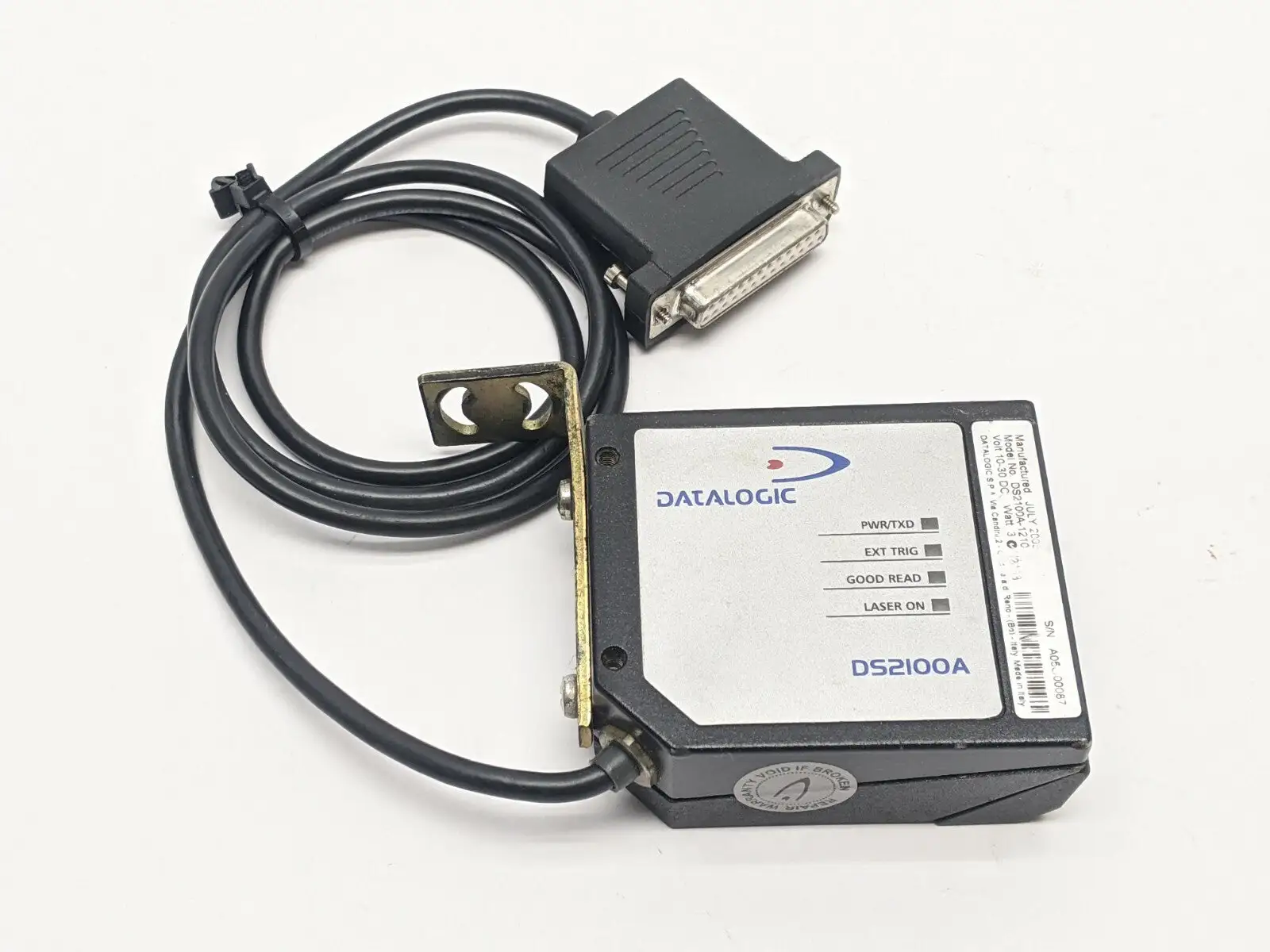 DS2100A-1210 | Datalogic  Stationary Laser Barcode Scanner - For parts or not working